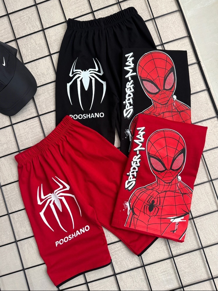 عکس تیشرت شلوارک spider - شماره 4